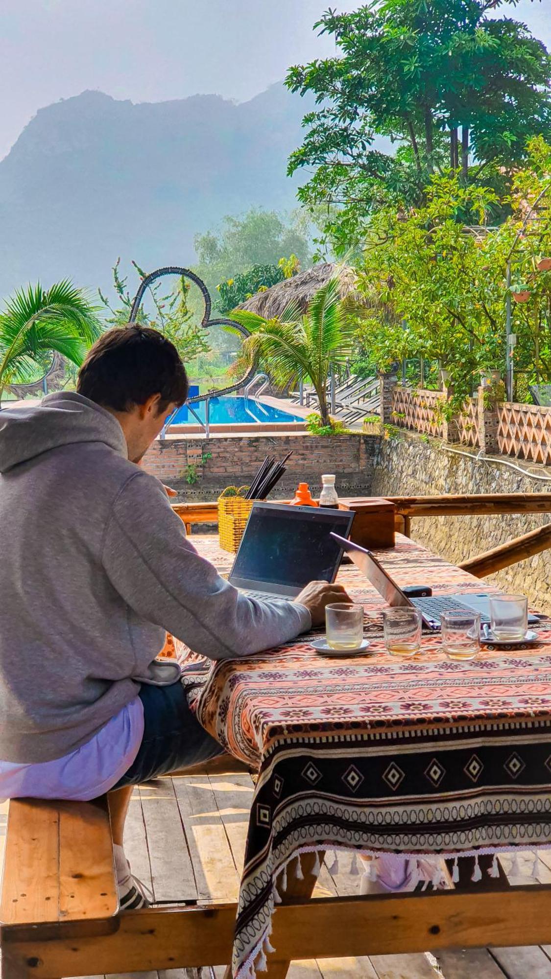 Trang An Quynh Trang Happy Homestay & Garden Ninh Binh Exterior photo