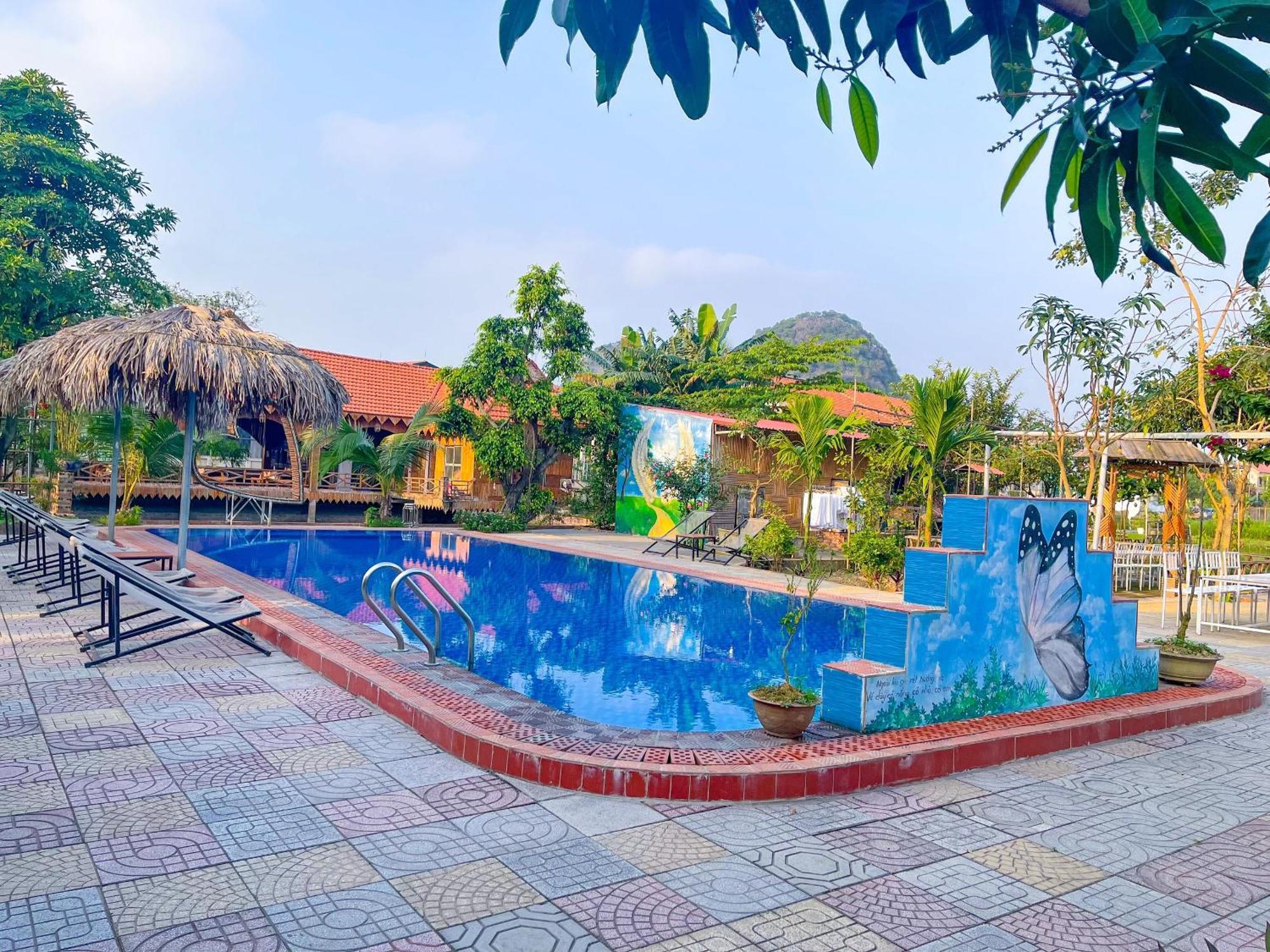 Trang An Quynh Trang Happy Homestay & Garden Ninh Binh Exterior photo