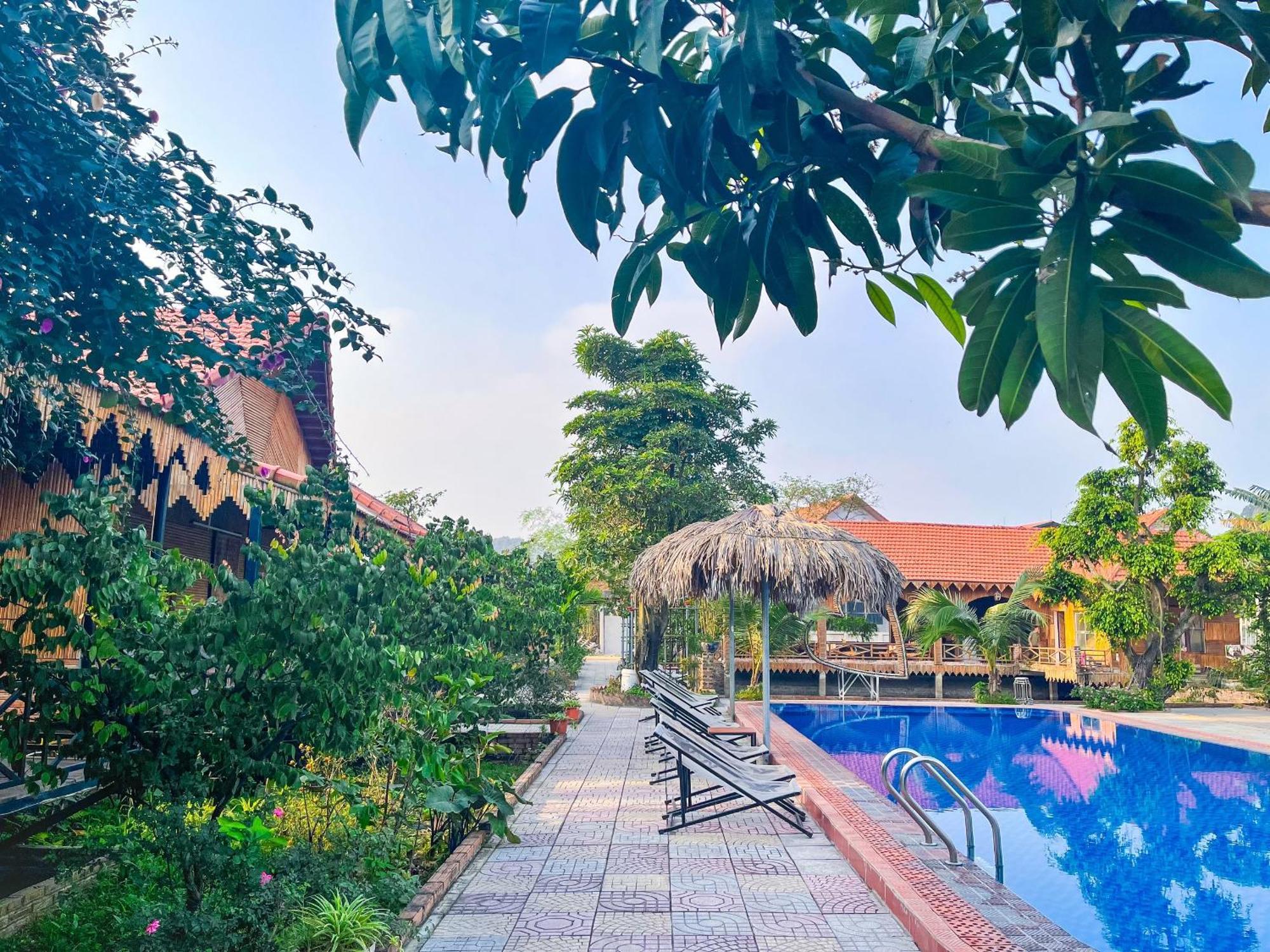 Trang An Quynh Trang Happy Homestay & Garden Ninh Binh Exterior photo